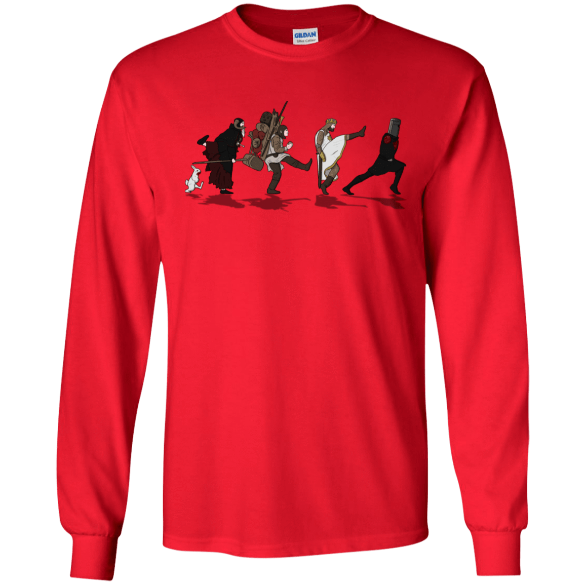 T-Shirts Red / S Caminando Hacía El Grial Men's Long Sleeve T-Shirt