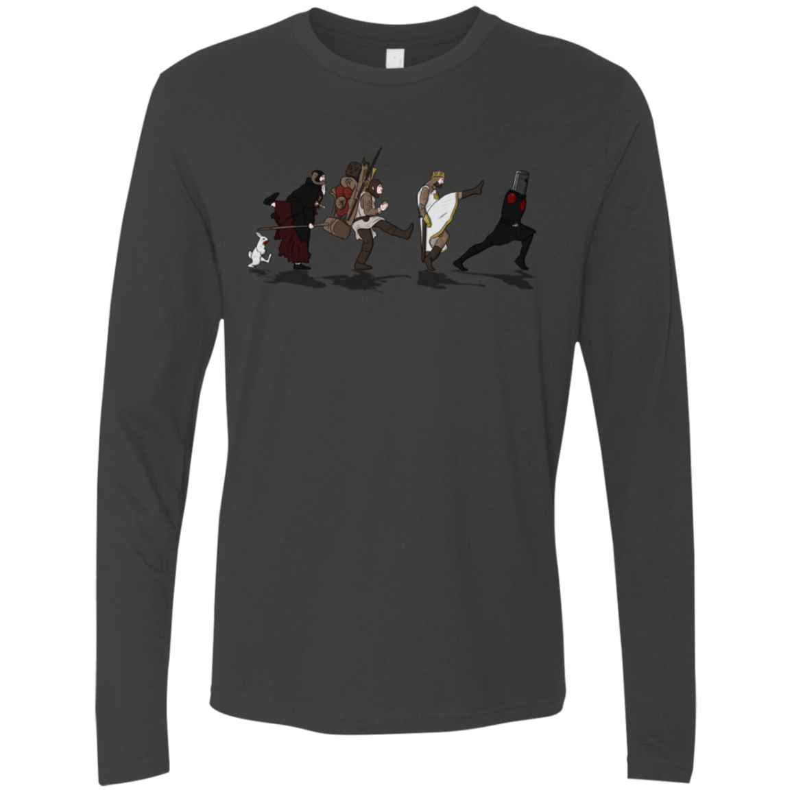 T-Shirts Heavy Metal / S Caminando Hacía El Grial Men's Premium Long Sleeve