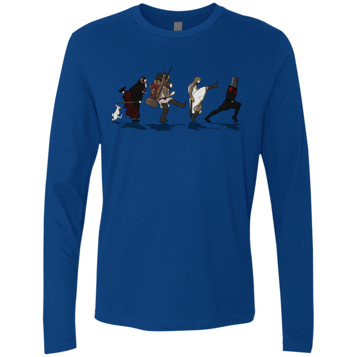T-Shirts Royal / S Caminando Hacía El Grial Men's Premium Long Sleeve