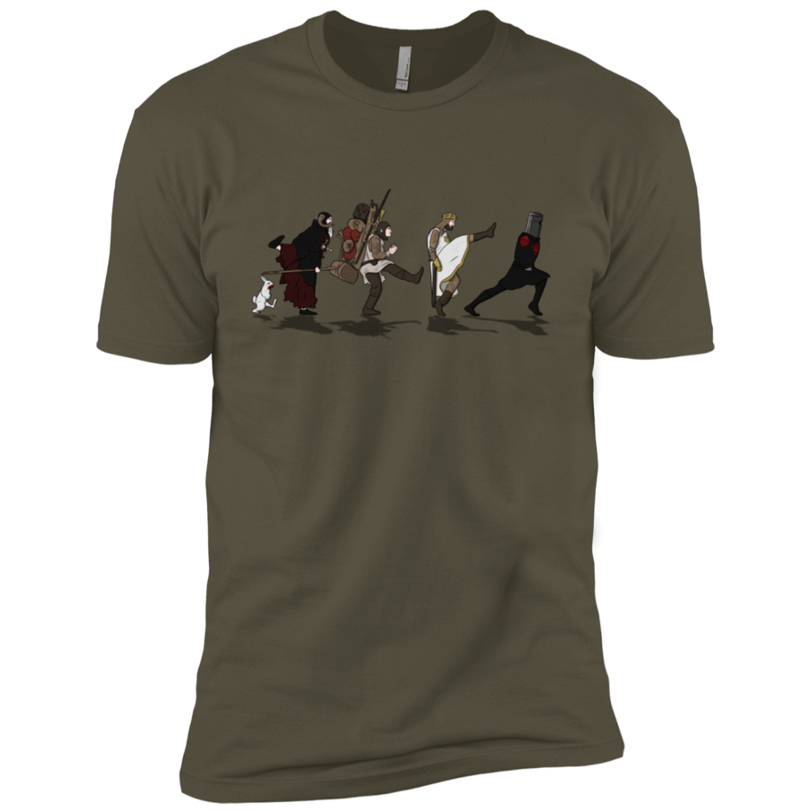 T-Shirts Military Green / X-Small Caminando Hacía El Grial Men's Premium T-Shirt
