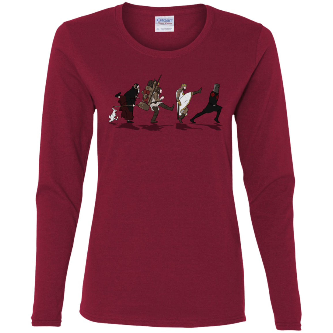 T-Shirts Cardinal / S Caminando Hacía El Grial Women's Long Sleeve T-Shirt