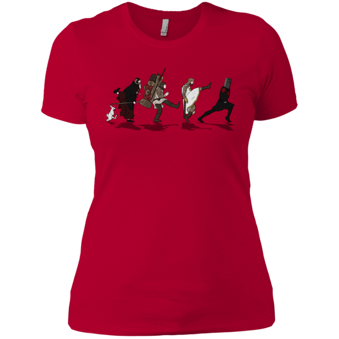T-Shirts Red / X-Small Caminando Hacía El Grial Women's Premium T-Shirt
