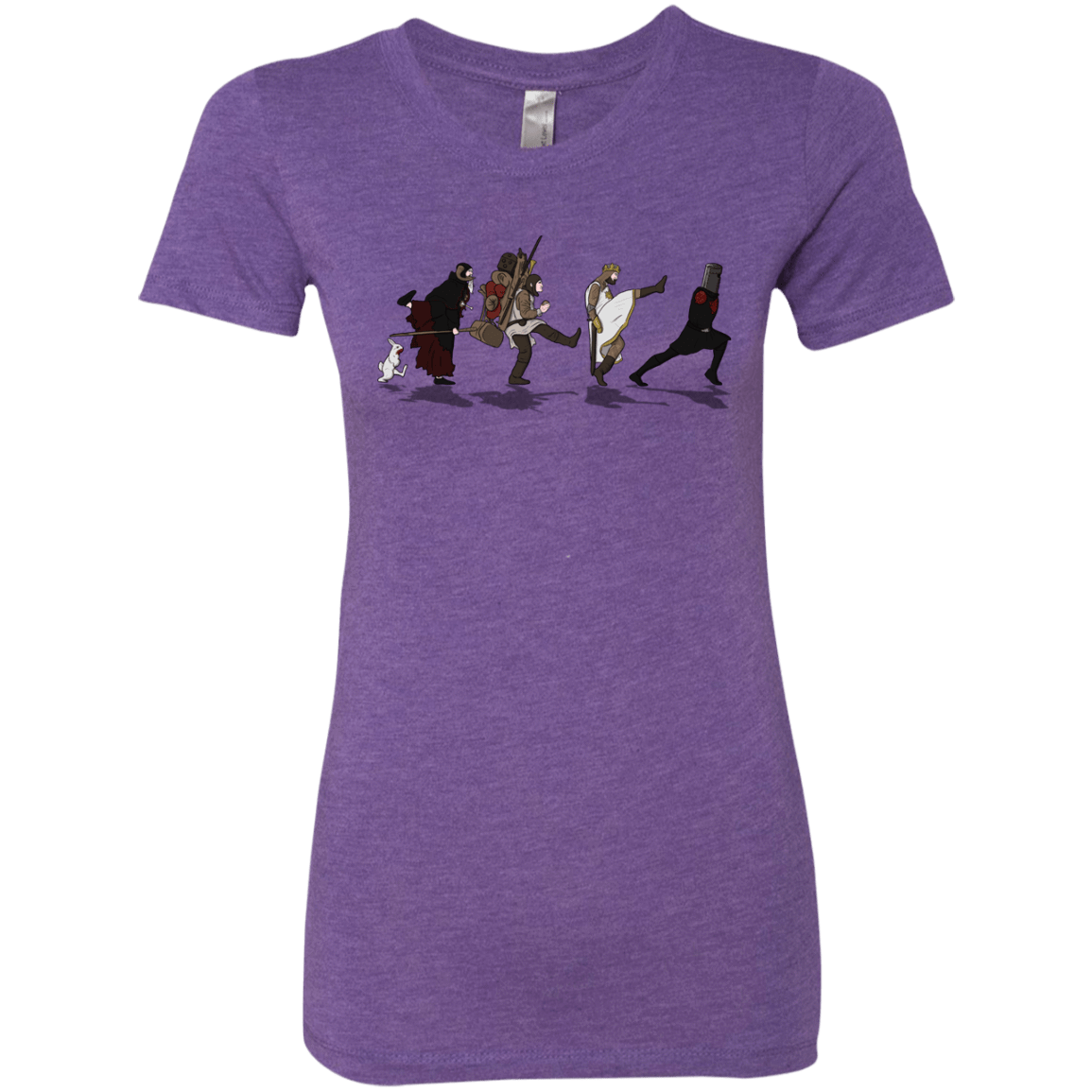 T-Shirts Purple Rush / S Caminando Hacía El Grial Women's Triblend T-Shirt