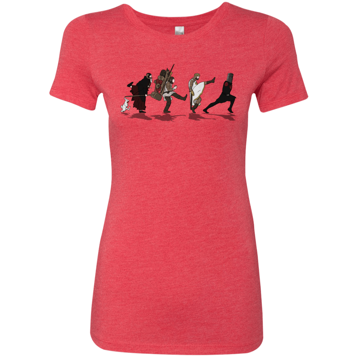T-Shirts Vintage Red / S Caminando Hacía El Grial Women's Triblend T-Shirt