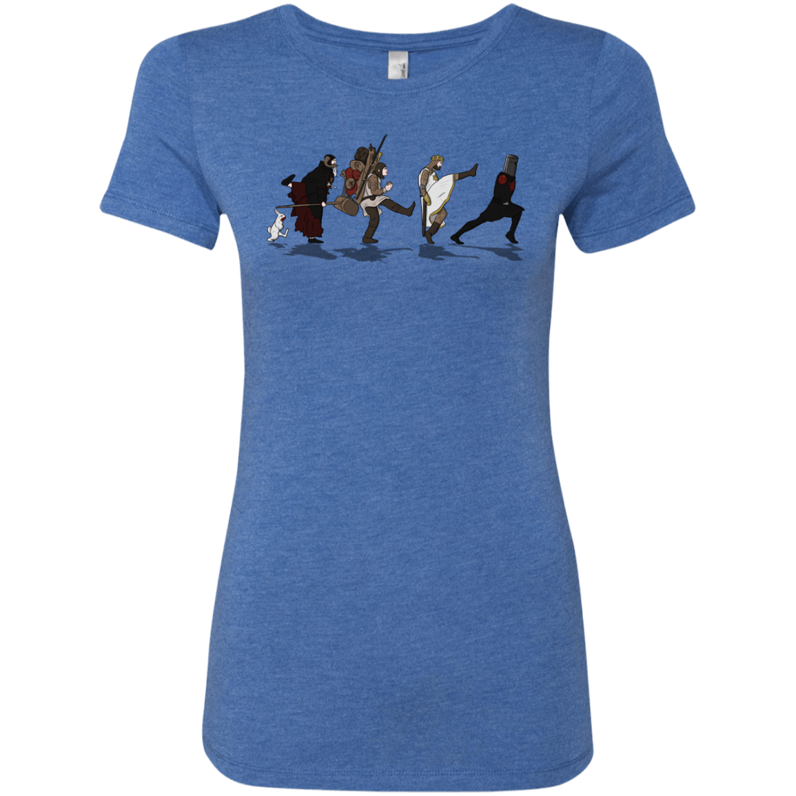 T-Shirts Vintage Royal / S Caminando Hacía El Grial Women's Triblend T-Shirt