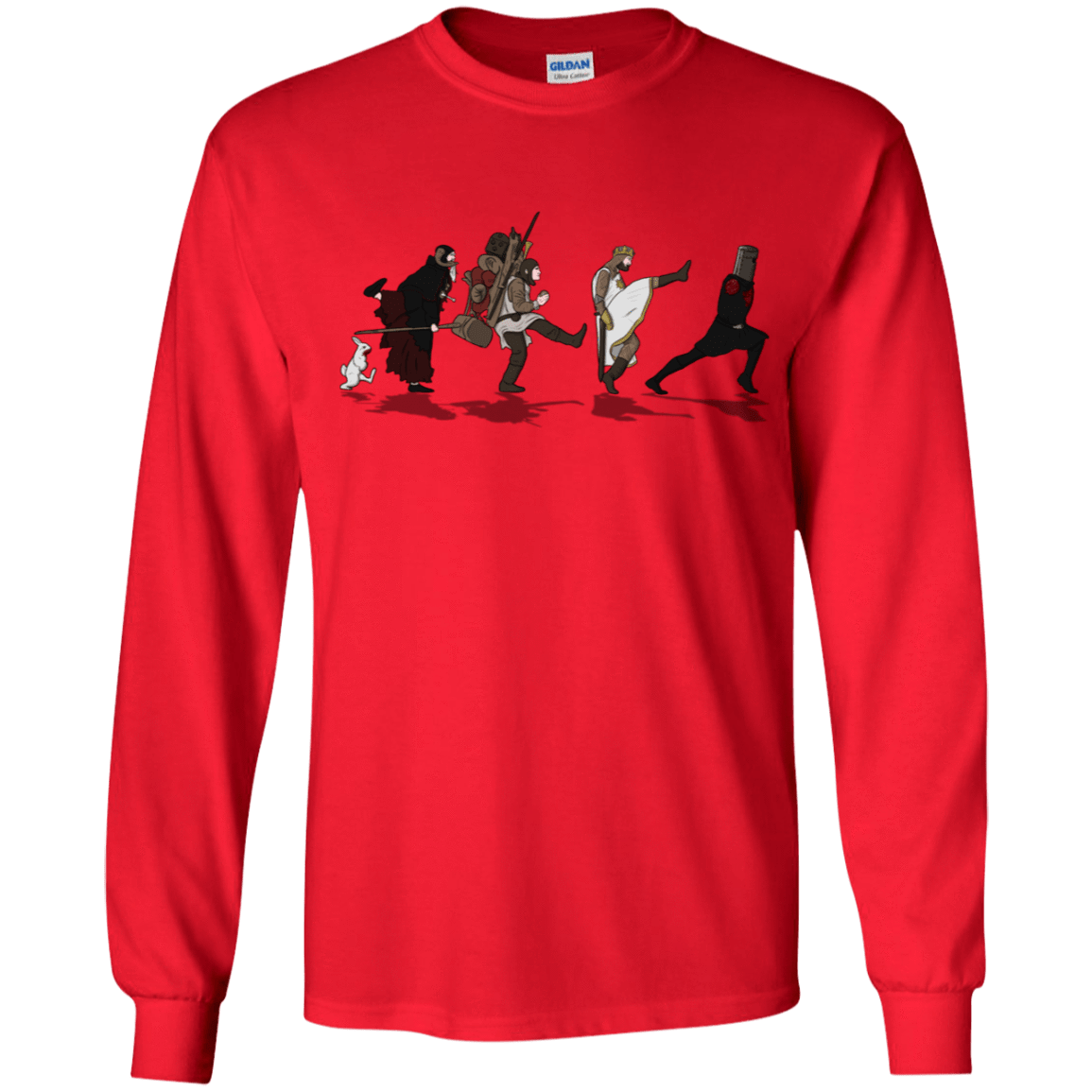 T-Shirts Red / YS Caminando Hacía El Grial Youth Long Sleeve T-Shirt