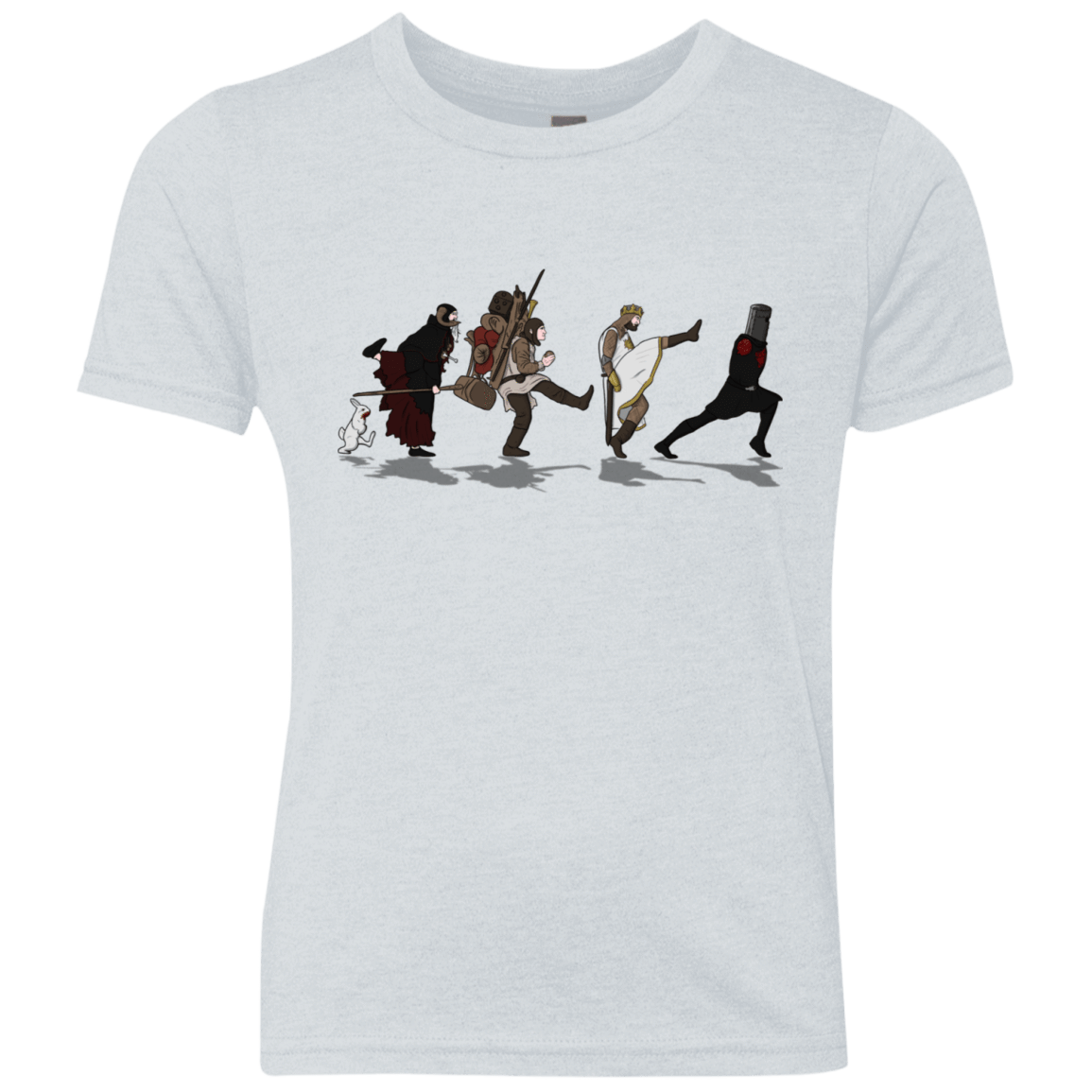 T-Shirts Heather White / YXS Caminando Hacía El Grial Youth Triblend T-Shirt