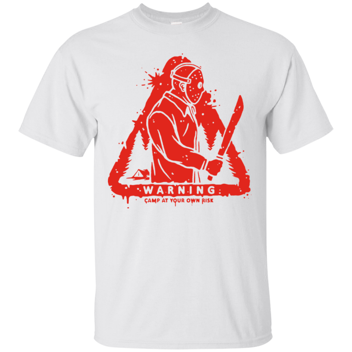 T-Shirts White / S Camp at Your Own Risk T-Shirt