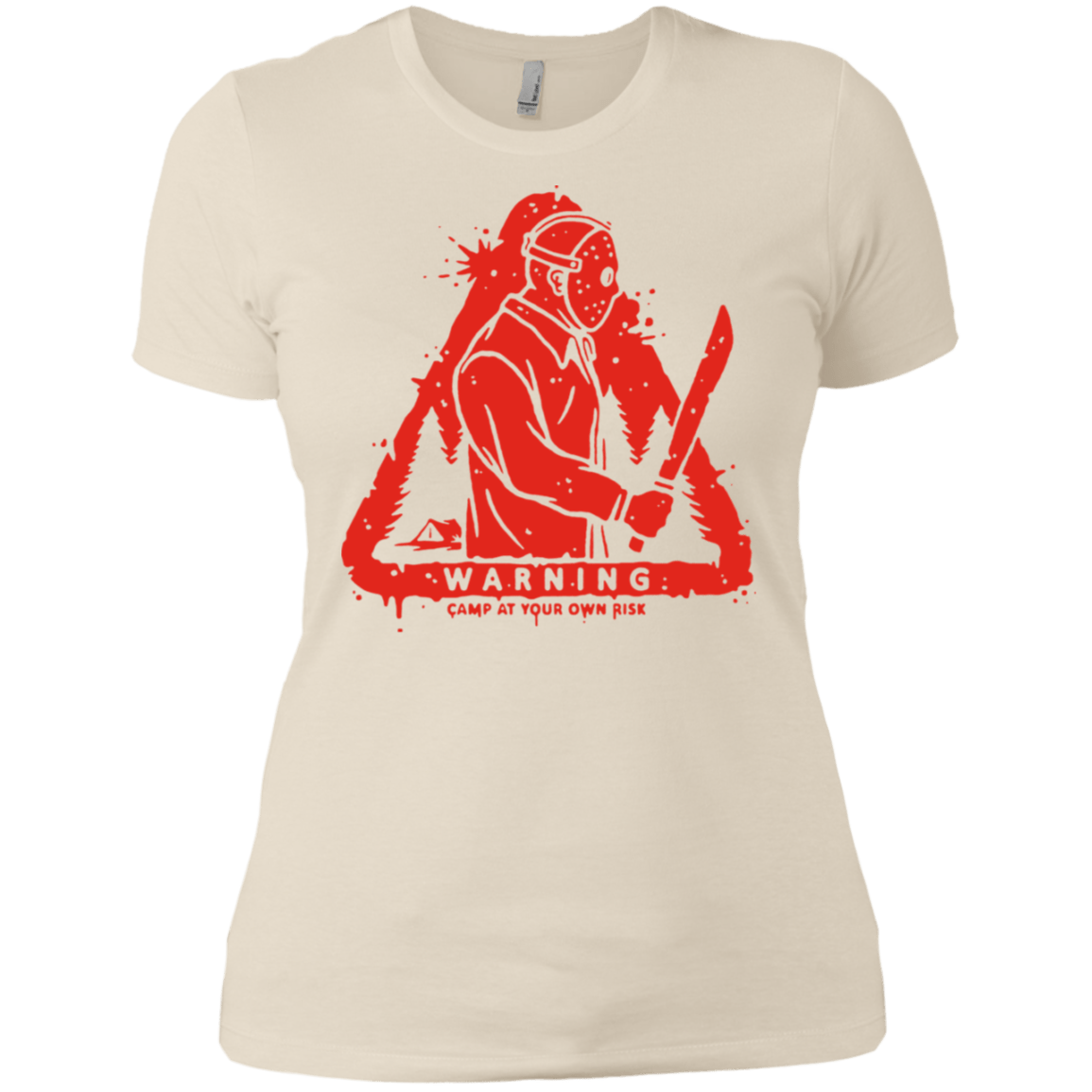 T-Shirts Ivory/ / X-Small Camp at Your Own Risk Women's Premium T-Shirt