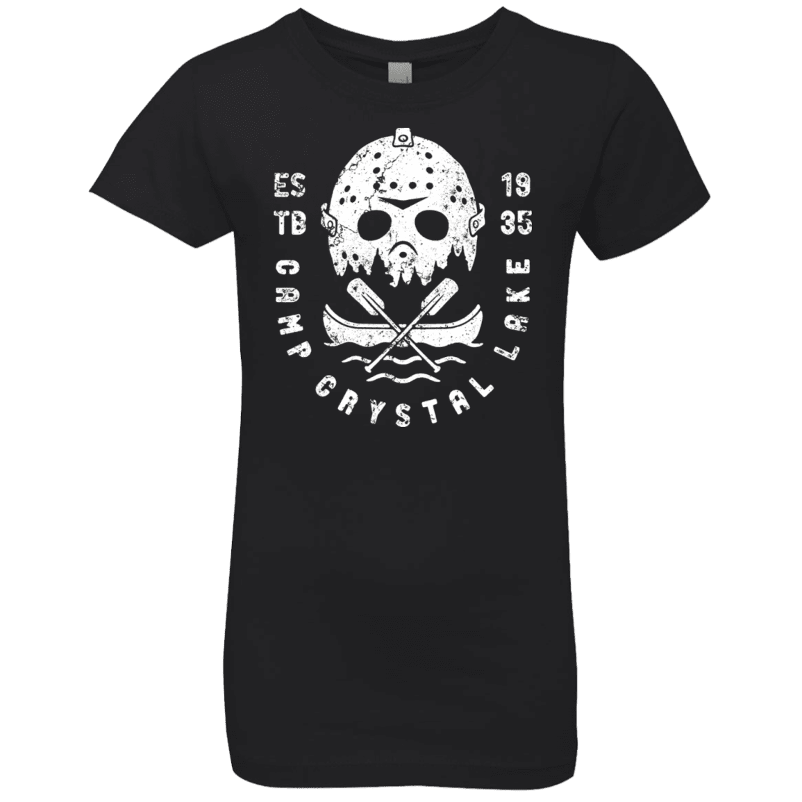 T-Shirts Black / YXS Camp Crystal Lake Girls Premium T-Shirt