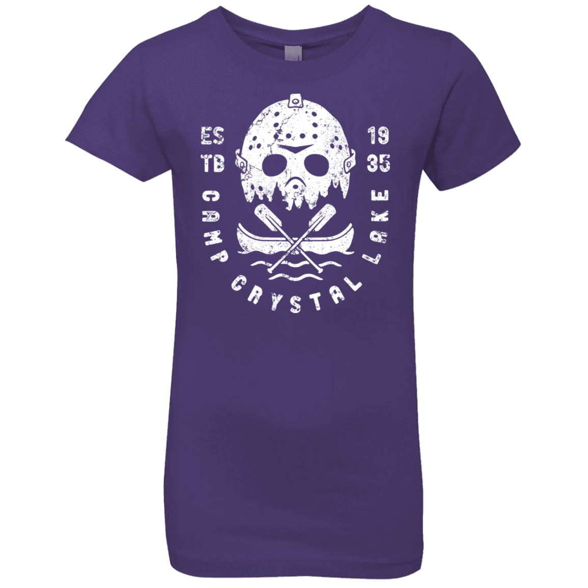 T-Shirts Purple Rush / YXS Camp Crystal Lake Girls Premium T-Shirt