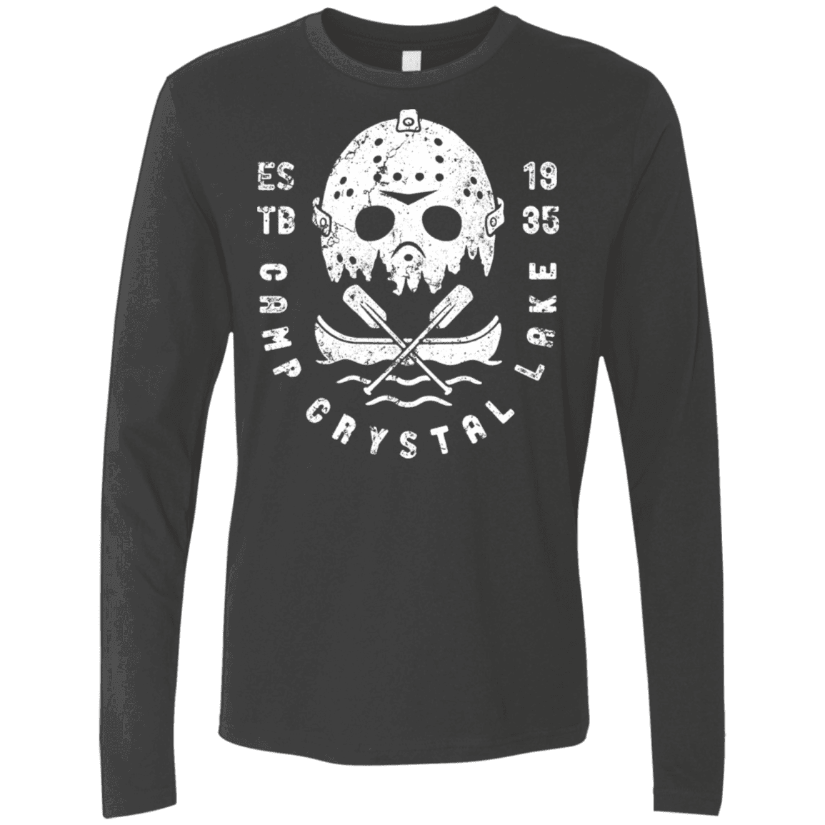 T-Shirts Heavy Metal / S Camp Crystal Lake Men's Premium Long Sleeve