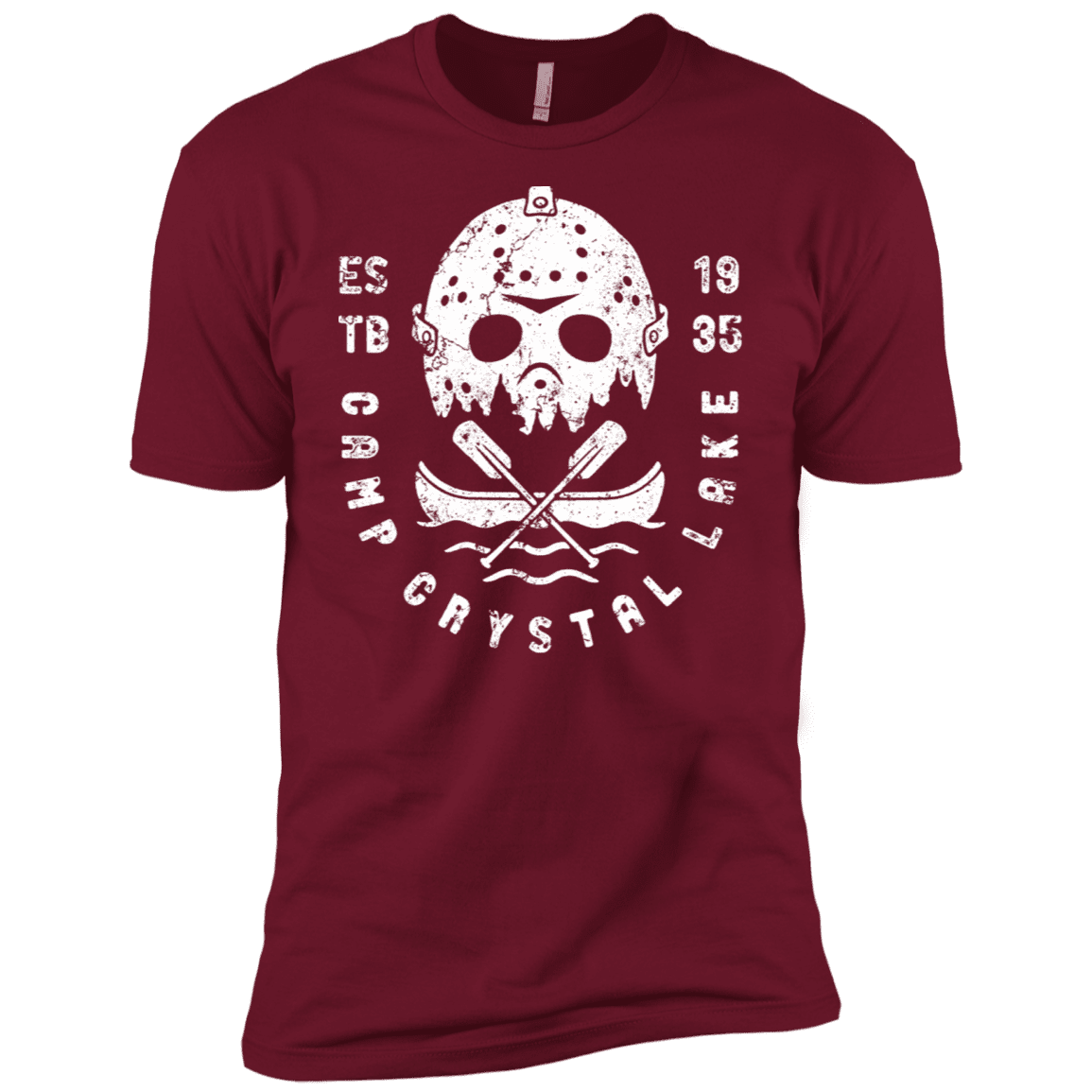 T-Shirts Cardinal / X-Small Camp Crystal Lake Men's Premium T-Shirt