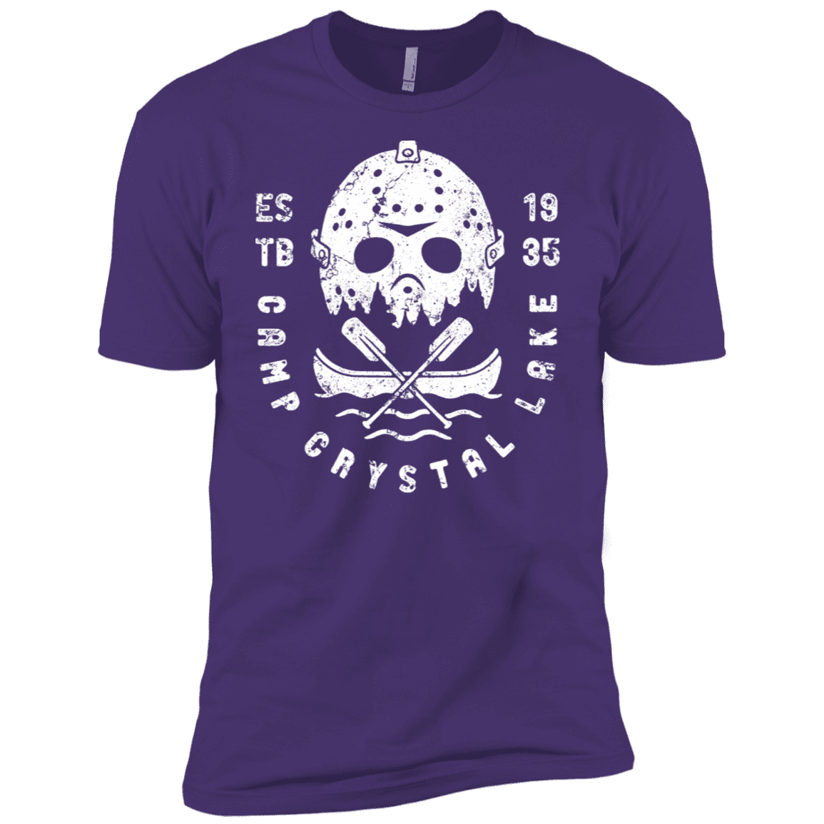 T-Shirts Purple Rush/ / X-Small Camp Crystal Lake Men's Premium T-Shirt