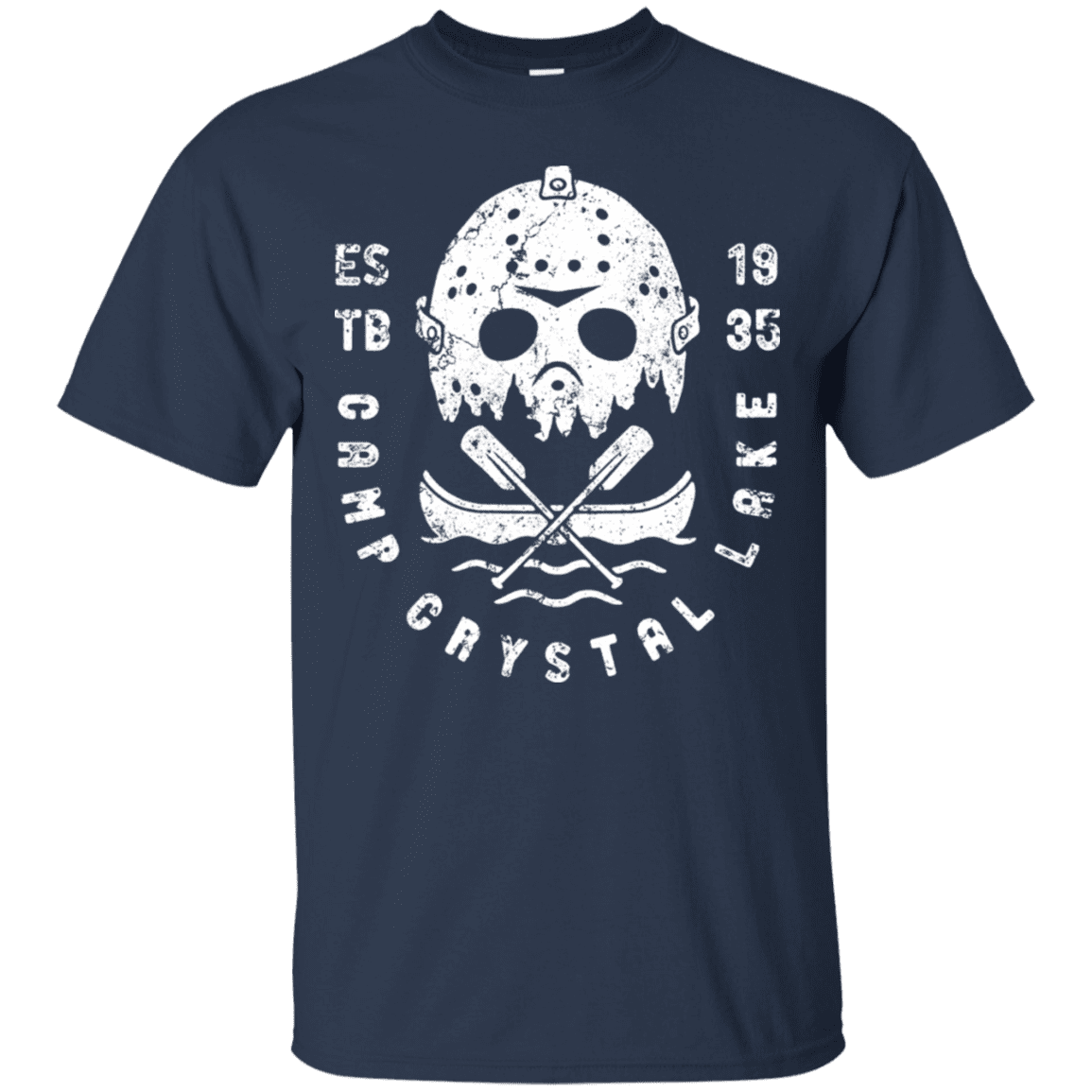 T-Shirts Navy / S Camp Crystal Lake T-Shirt