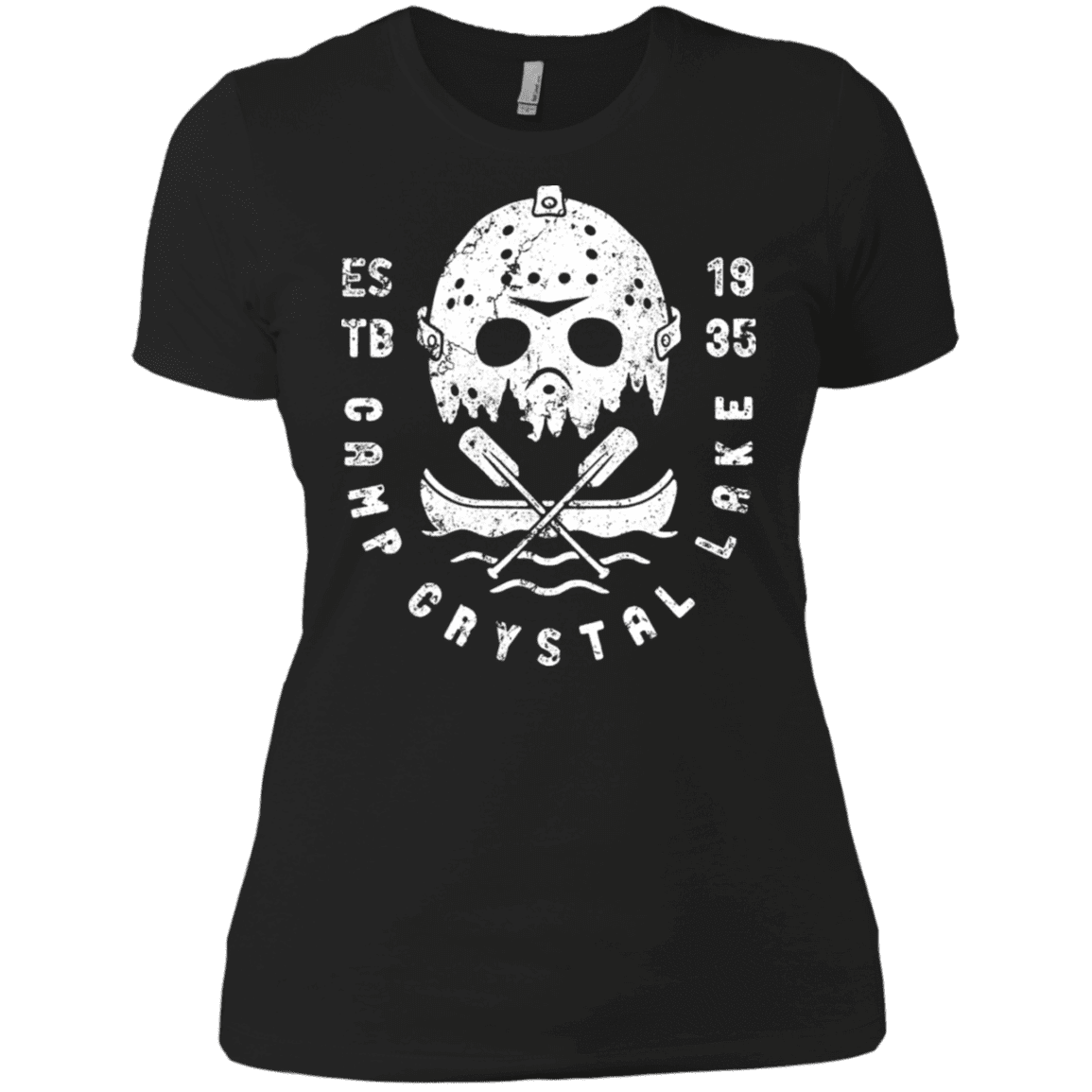 T-Shirts Black / X-Small Camp Crystal Lake Women's Premium T-Shirt