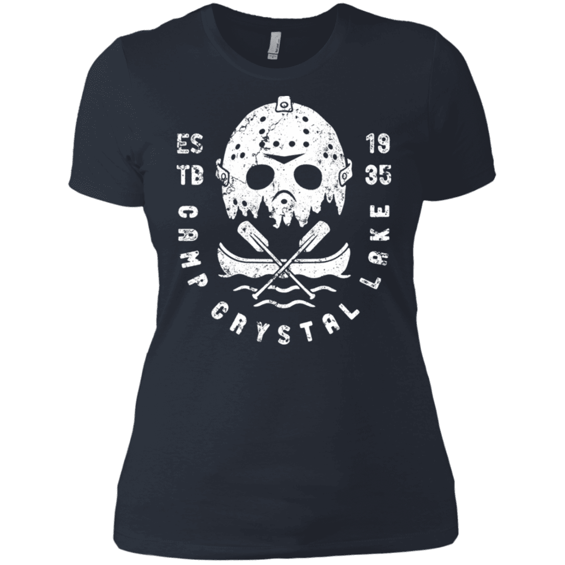 T-Shirts Indigo / X-Small Camp Crystal Lake Women's Premium T-Shirt