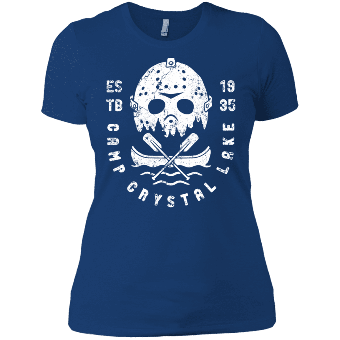 T-Shirts Royal / X-Small Camp Crystal Lake Women's Premium T-Shirt