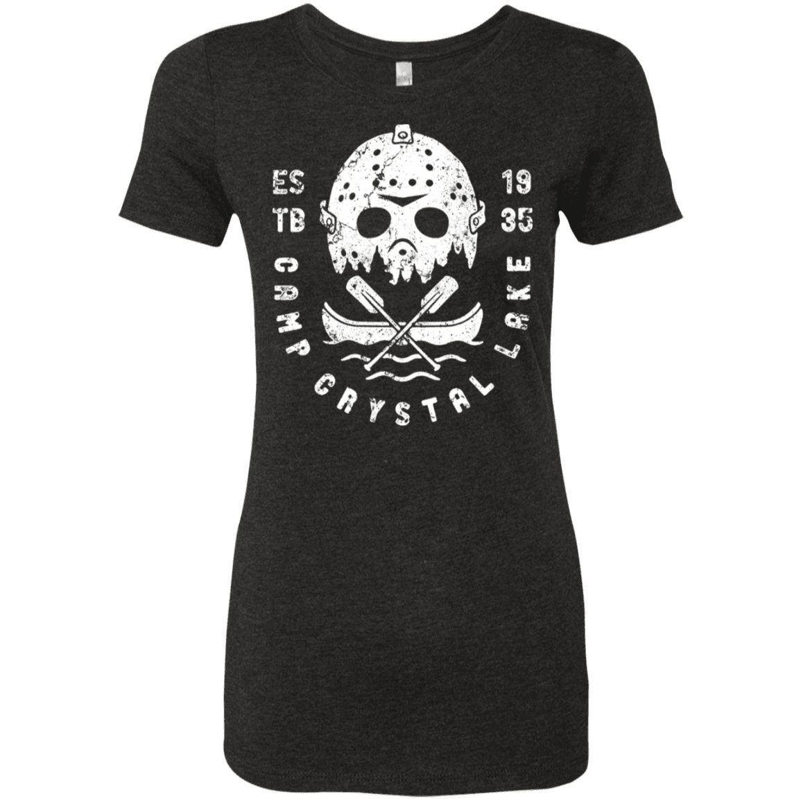 T-Shirts Vintage Black / S Camp Crystal Lake Women's Triblend T-Shirt