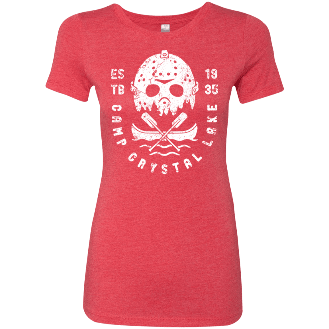 T-Shirts Vintage Red / S Camp Crystal Lake Women's Triblend T-Shirt