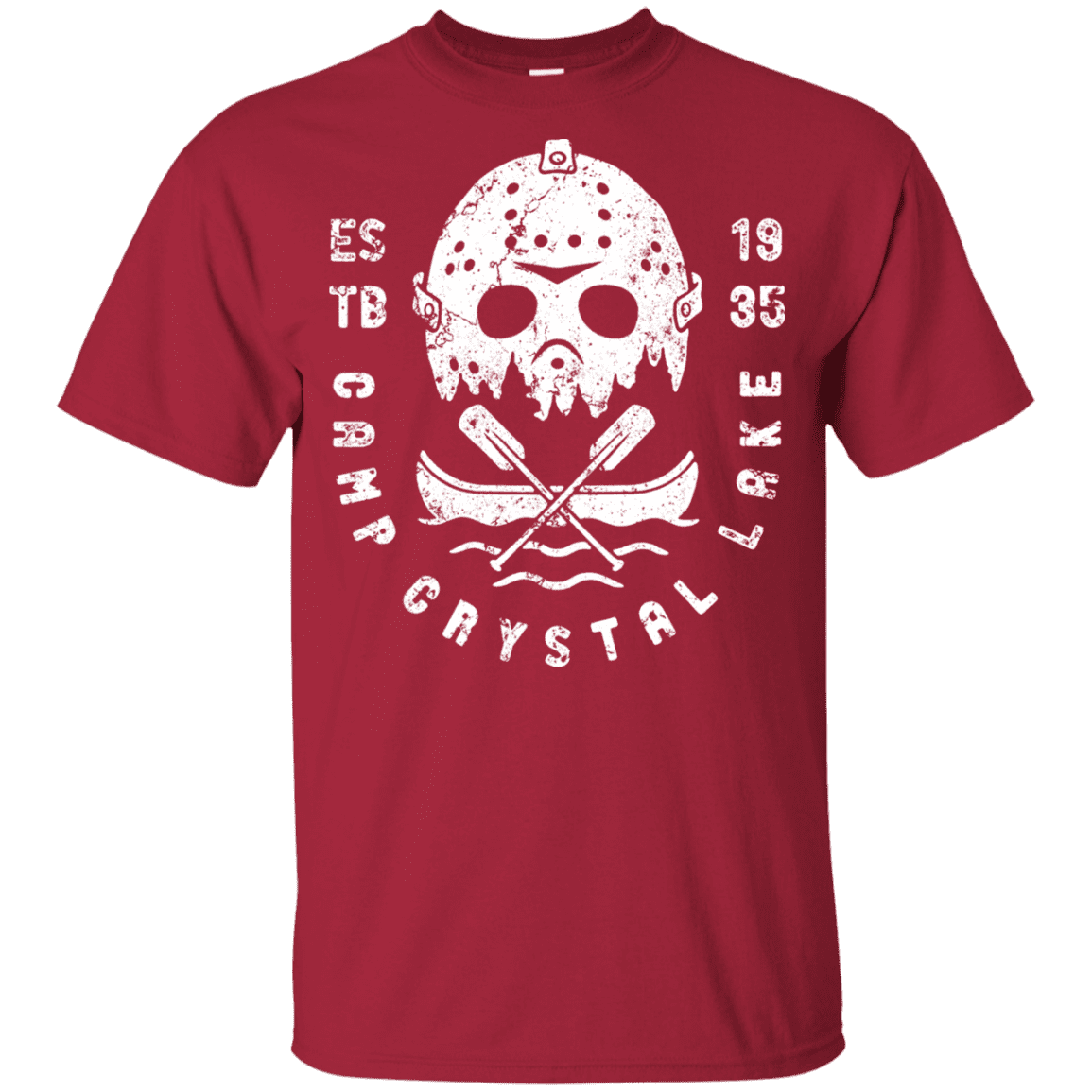 T-Shirts Cardinal / YXS Camp Crystal Lake Youth T-Shirt