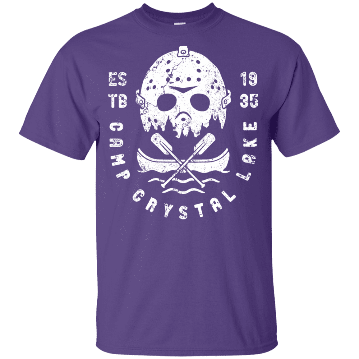 T-Shirts Purple / YXS Camp Crystal Lake Youth T-Shirt