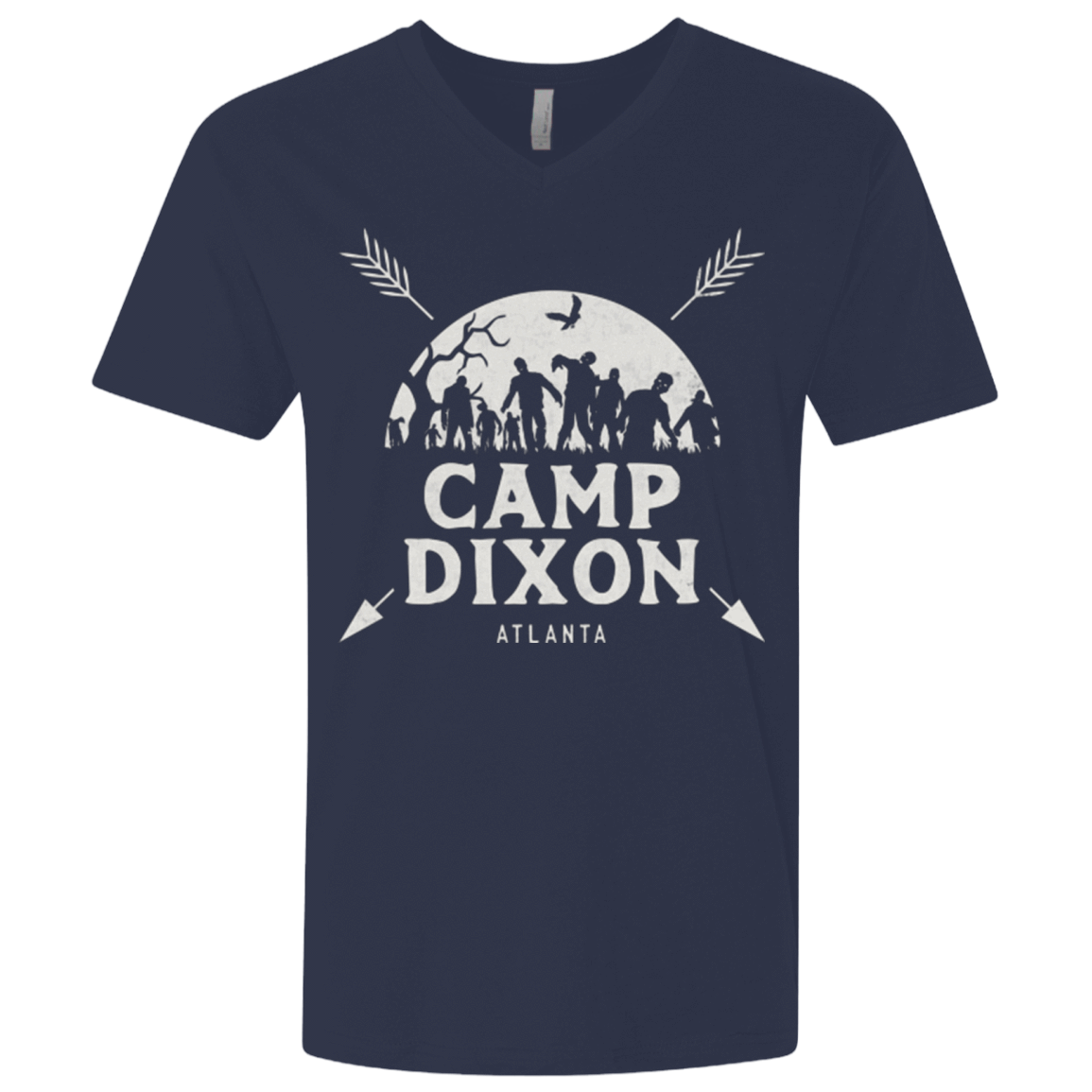 T-Shirts Midnight Navy / X-Small CAMP DIXON Men's Premium V-Neck