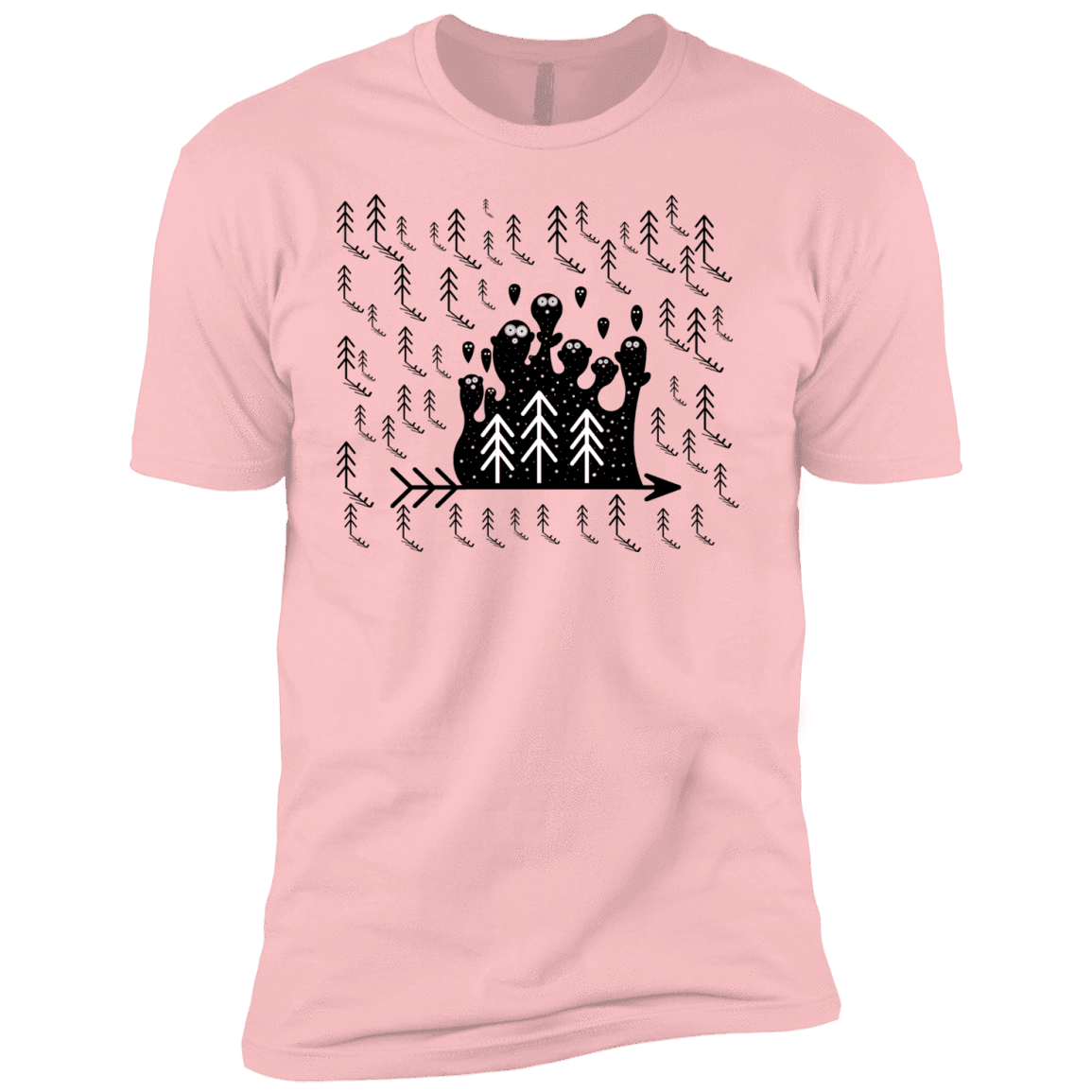 T-Shirts Light Pink / YXS Campfire Stories Boys Premium T-Shirt
