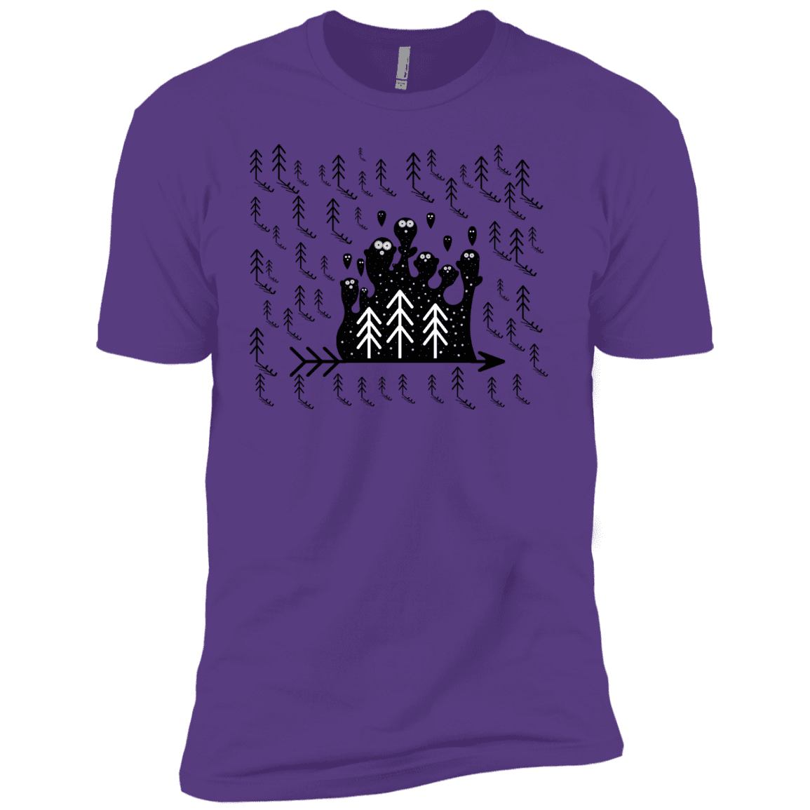 T-Shirts Purple Rush / YXS Campfire Stories Boys Premium T-Shirt