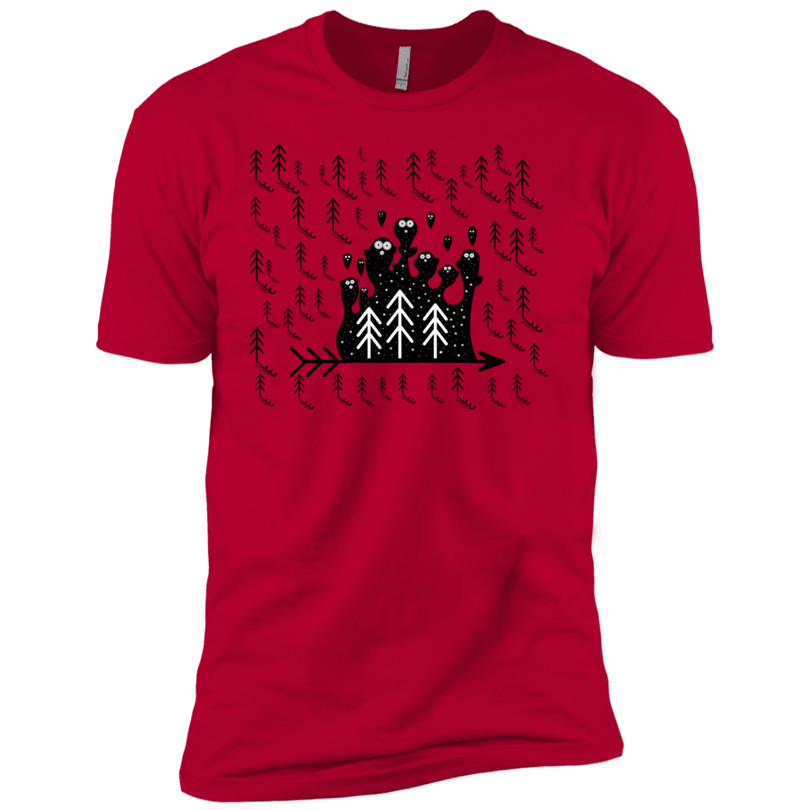 T-Shirts Red / YXS Campfire Stories Boys Premium T-Shirt