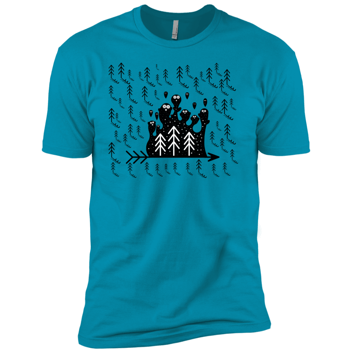 T-Shirts Turquoise / YXS Campfire Stories Boys Premium T-Shirt