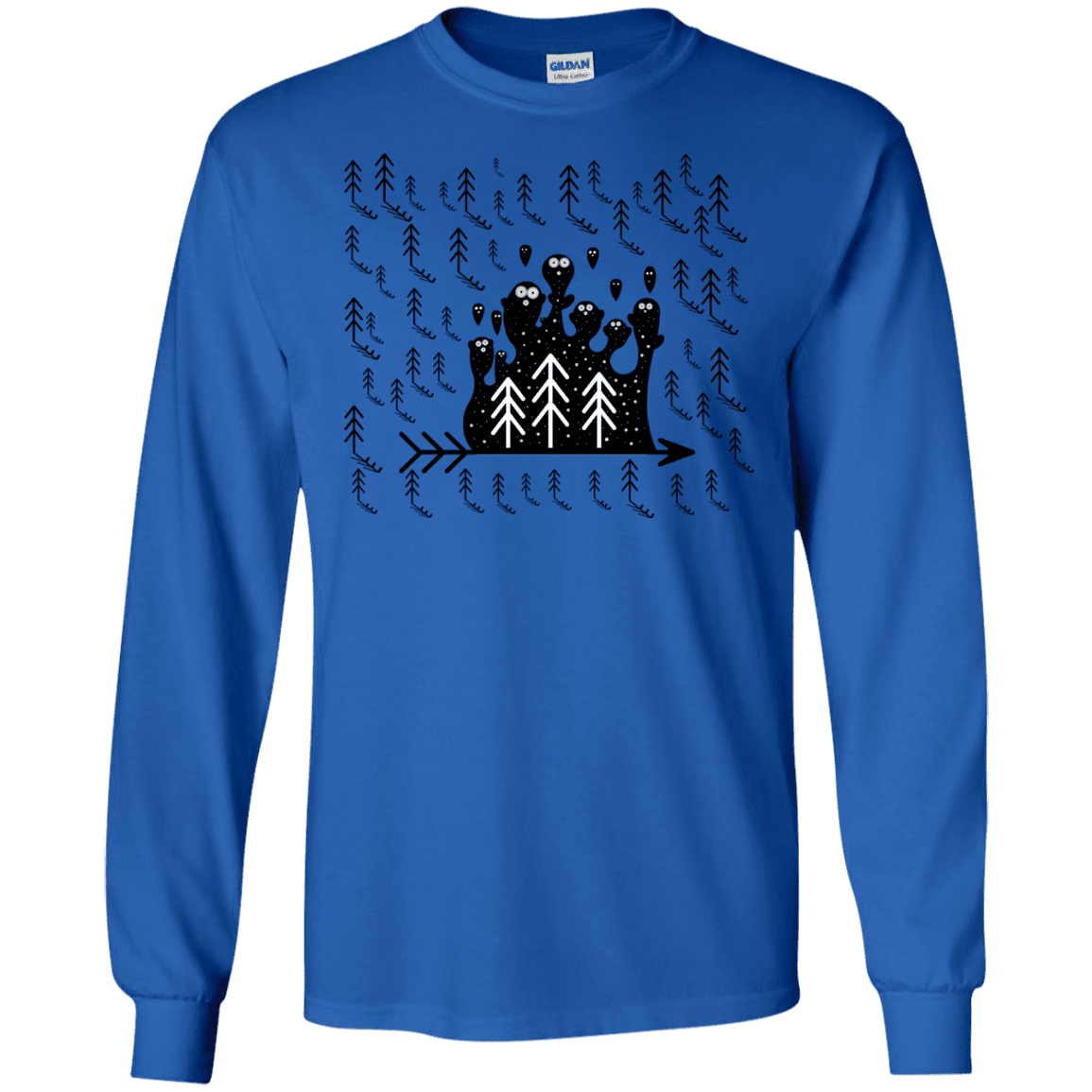 T-Shirts Royal / S Campfire Stories Men's Long Sleeve T-Shirt