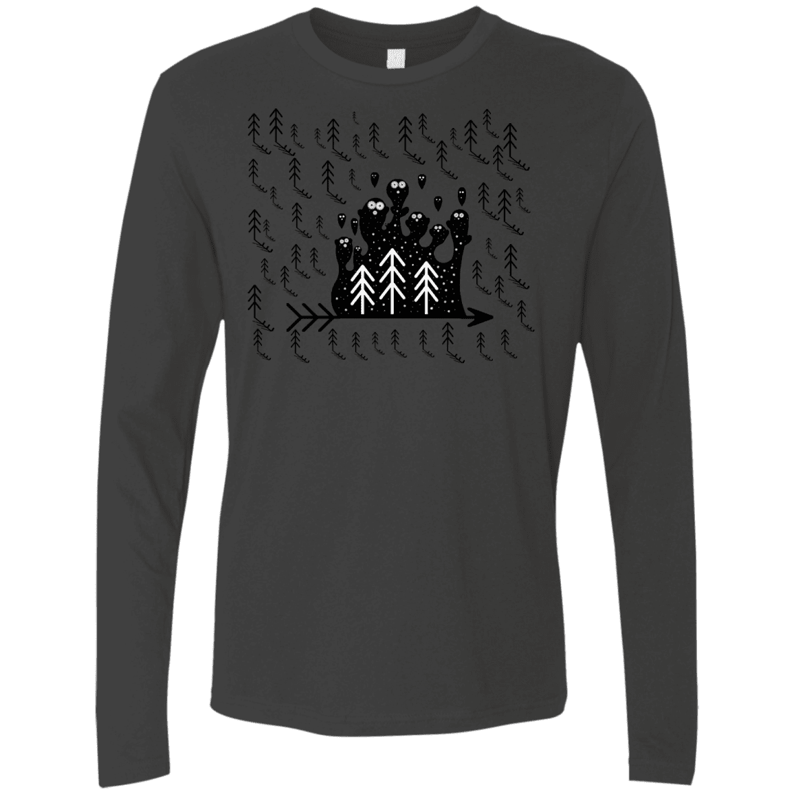 T-Shirts Heavy Metal / S Campfire Stories Men's Premium Long Sleeve