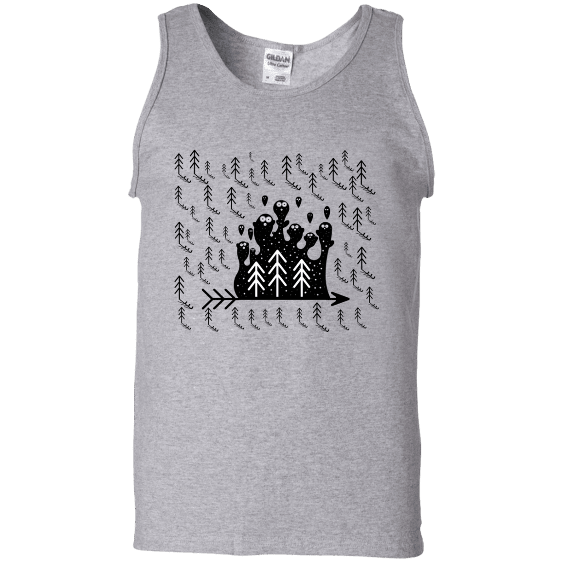 T-Shirts Sport Grey / S Campfire Stories Men's Tank Top