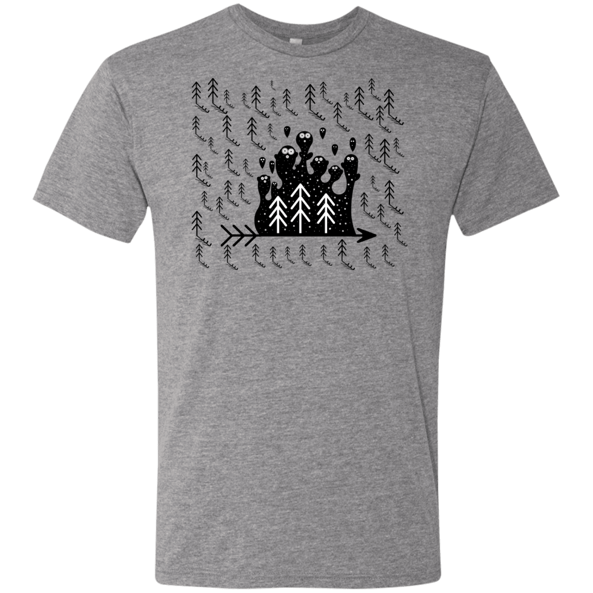 T-Shirts Premium Heather / S Campfire Stories Men's Triblend T-Shirt