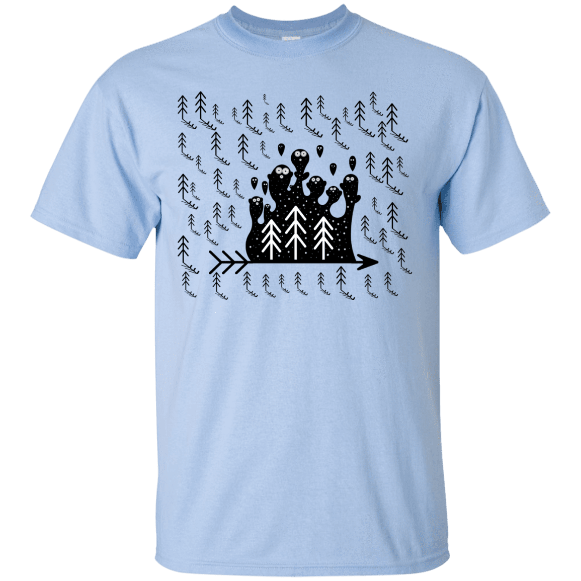 T-Shirts Light Blue / S Campfire Stories T-Shirt