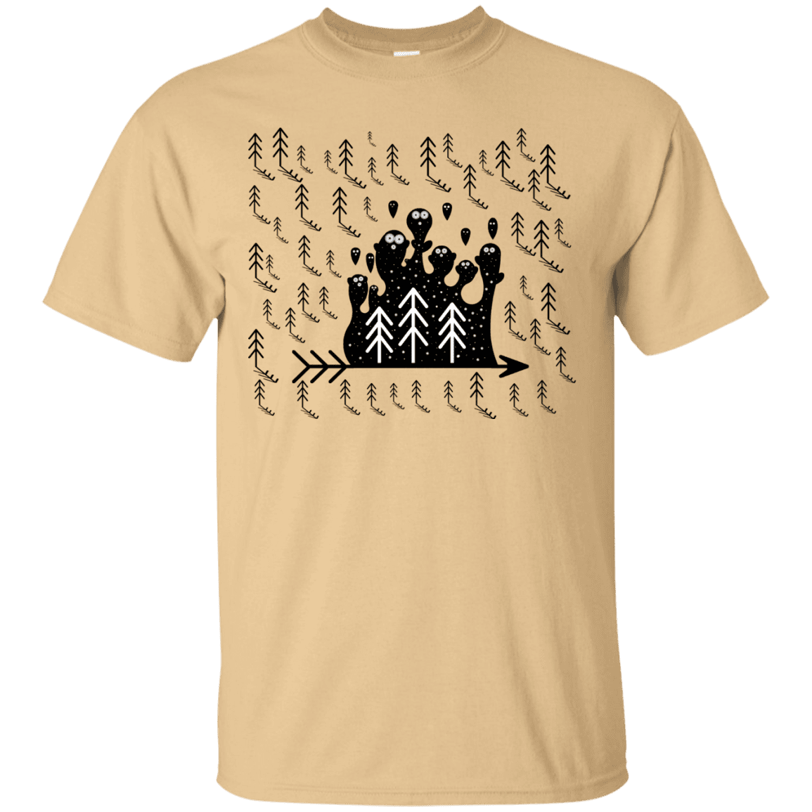 T-Shirts Vegas Gold / S Campfire Stories T-Shirt