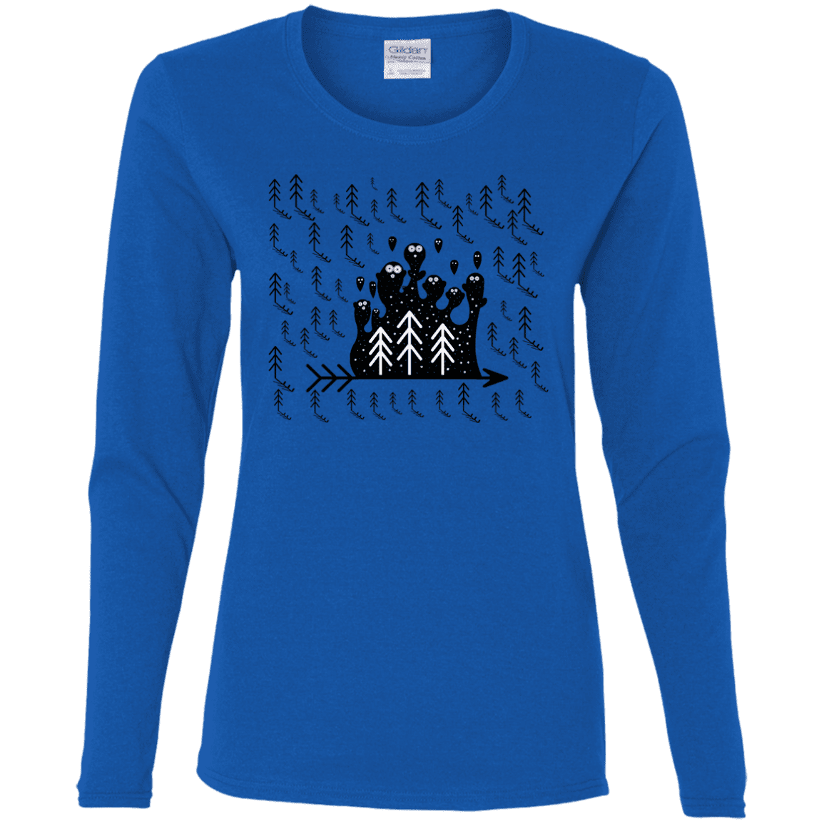 T-Shirts Royal / S Campfire Stories Women's Long Sleeve T-Shirt