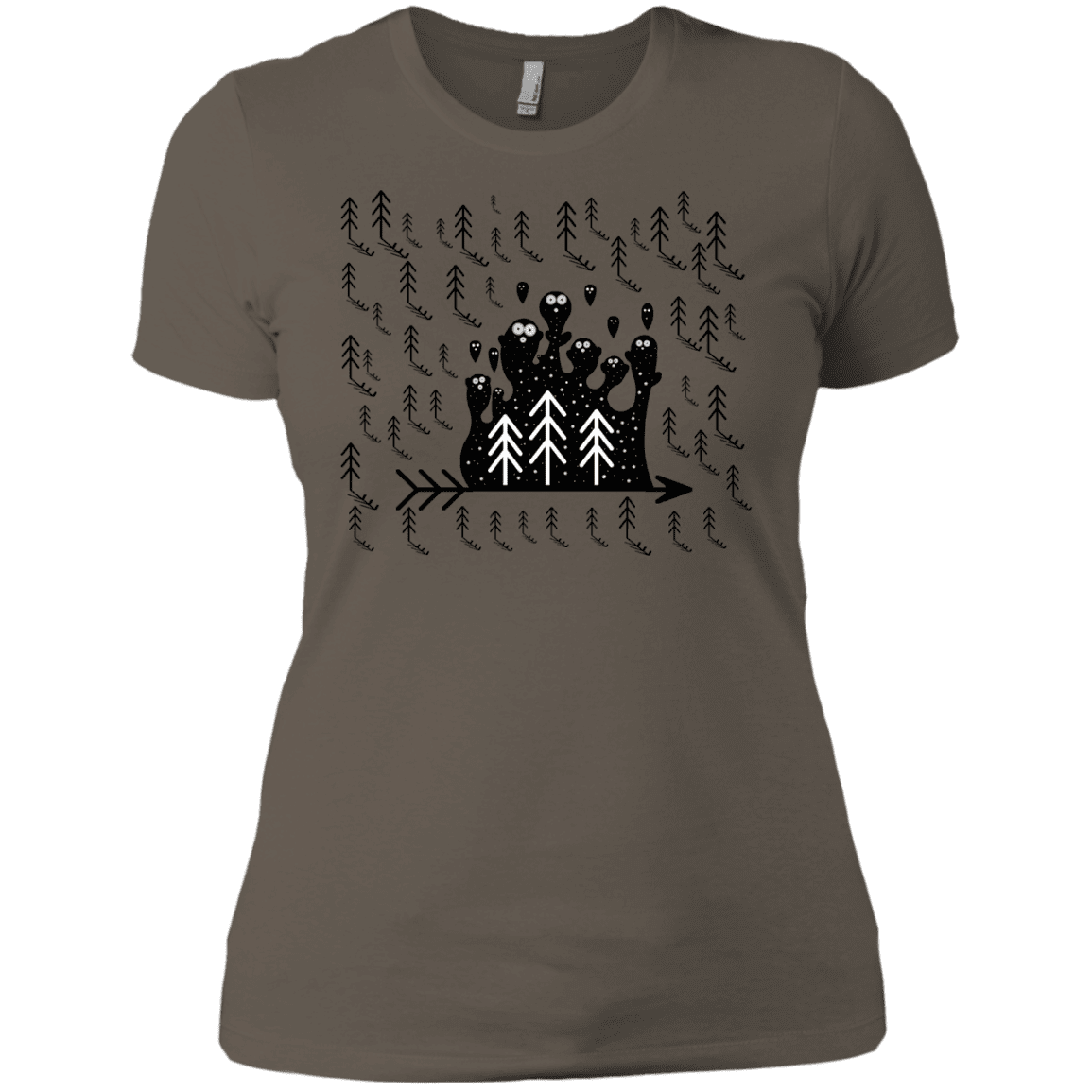 T-Shirts Warm Grey / X-Small Campfire Stories Women's Premium T-Shirt