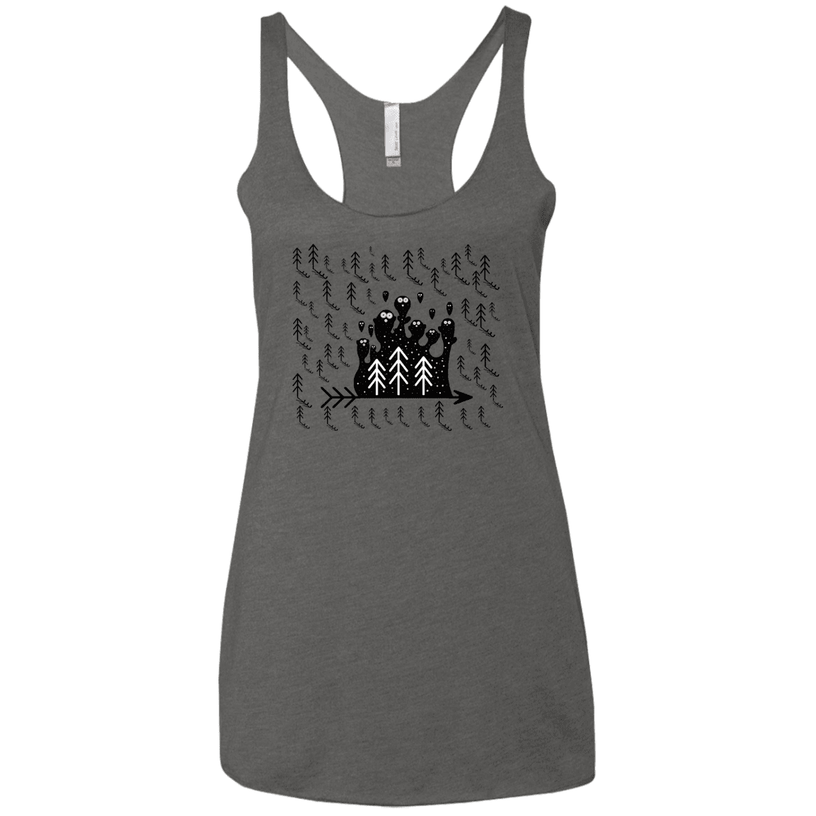 T-Shirts Premium Heather / X-Small Campfire Stories Women's Triblend Racerback Tank