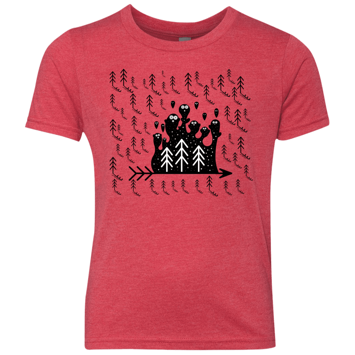 T-Shirts Vintage Red / YXS Campfire Stories Youth Triblend T-Shirt