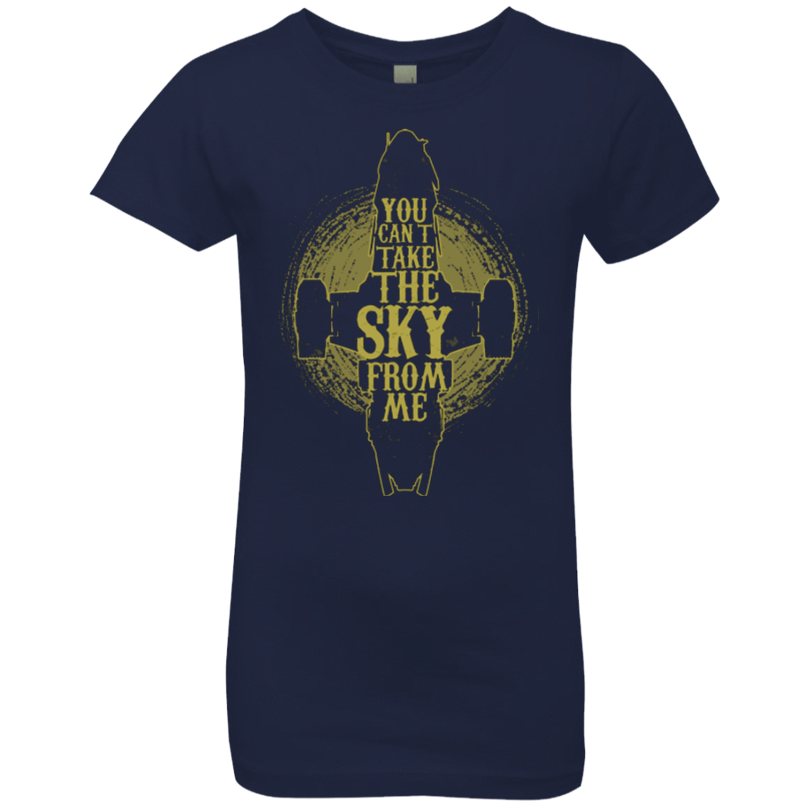 T-Shirts Midnight Navy / YXS Can't take the sky Girls Premium T-Shirt