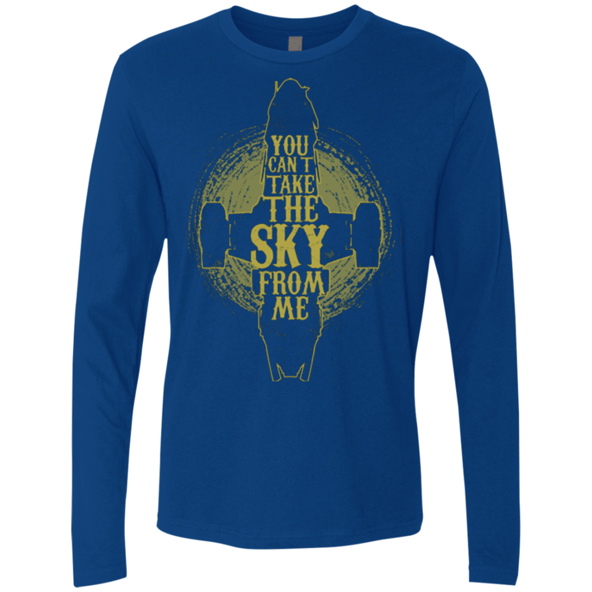T-Shirts Royal / Small Can't take the sky Men's Premium Long Sleeve