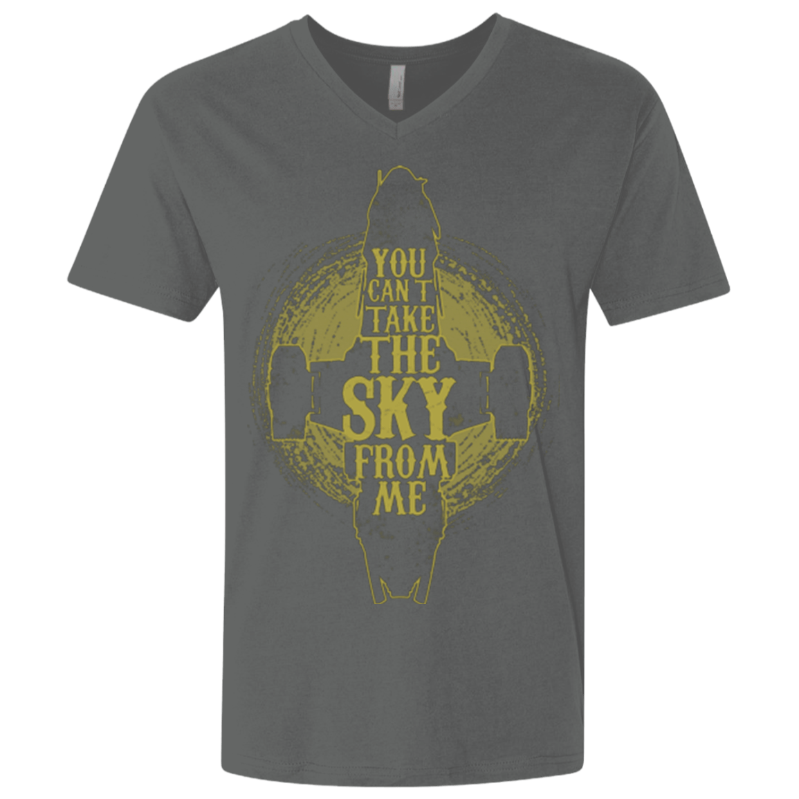 T-Shirts Heavy Metal / X-Small Can't take the sky Men's Premium V-Neck