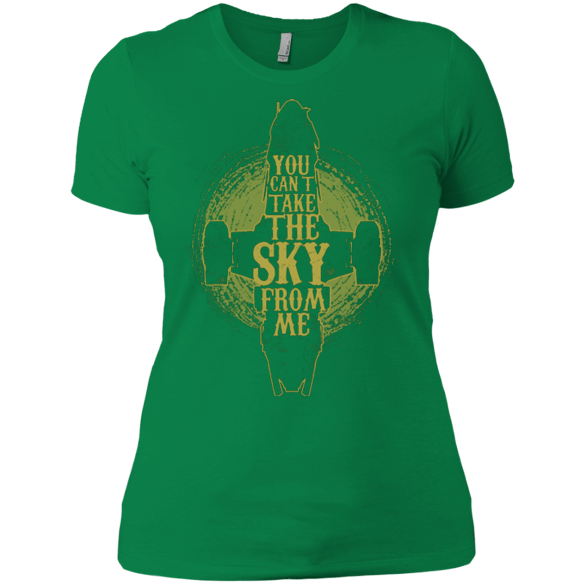 T-Shirts Kelly Green / X-Small Can't take the sky Women's Premium T-Shirt