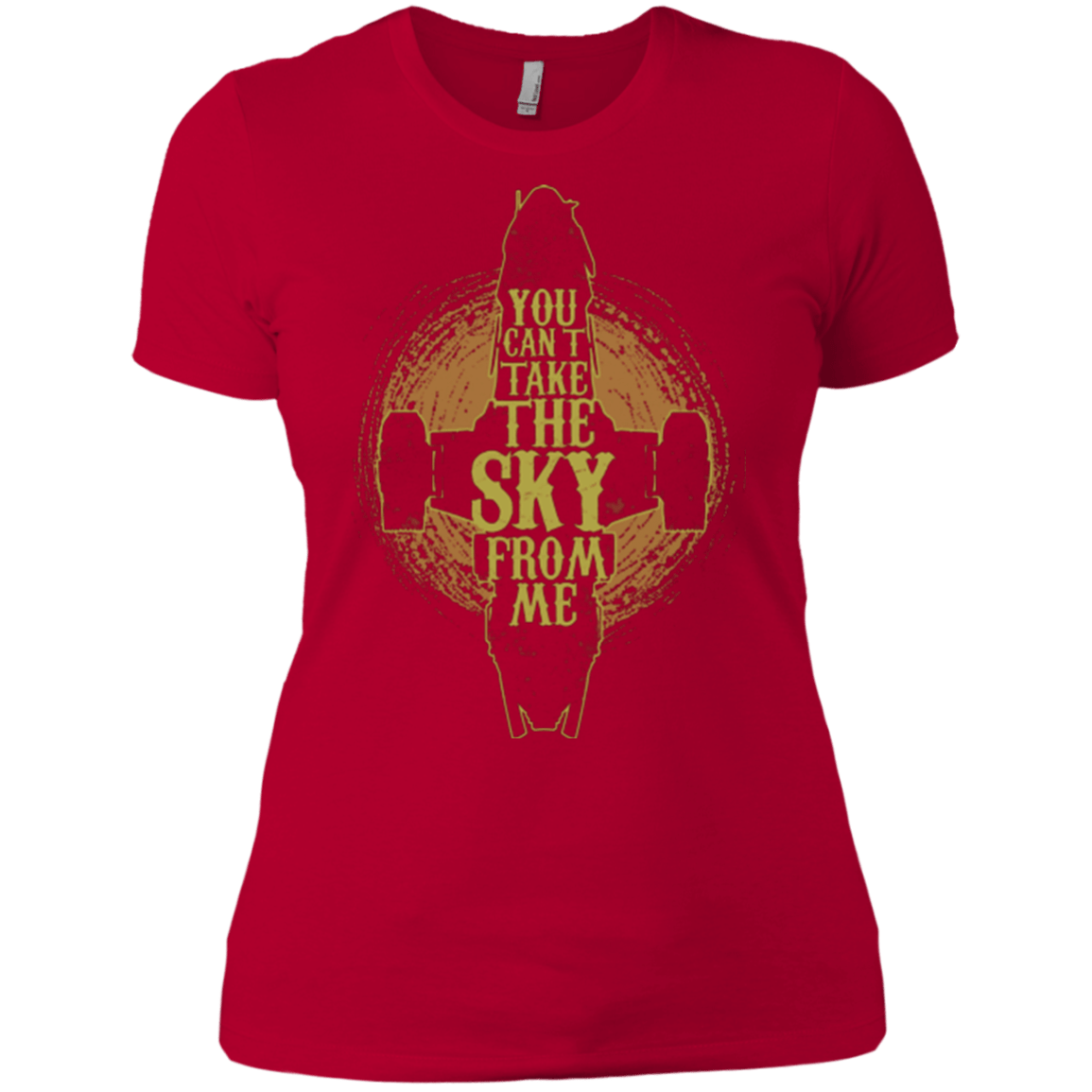 T-Shirts Red / X-Small Can't take the sky Women's Premium T-Shirt