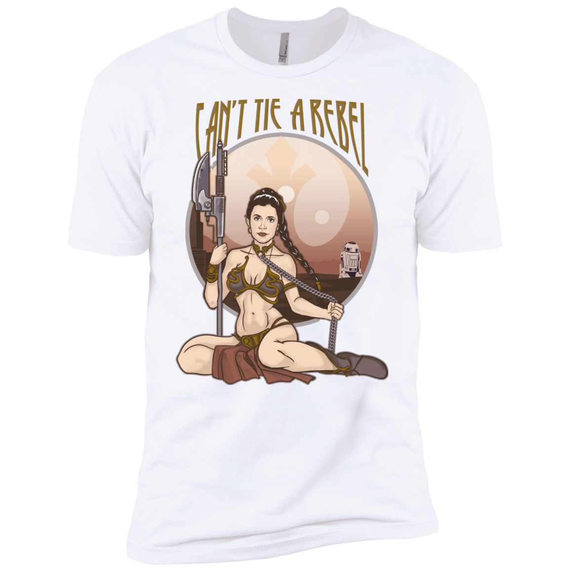 T-Shirts White / YXS Can't Tie a Rebel Boys Premium T-Shirt