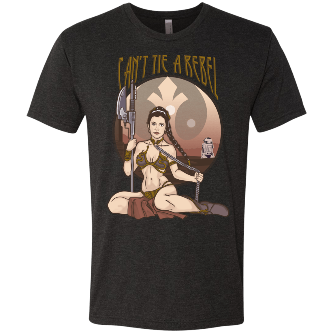 T-Shirts Vintage Black / Small Can't Tie a Rebel Men's Triblend T-Shirt