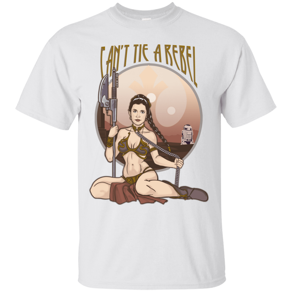 T-Shirts White / Small Can't Tie a Rebel T-Shirt