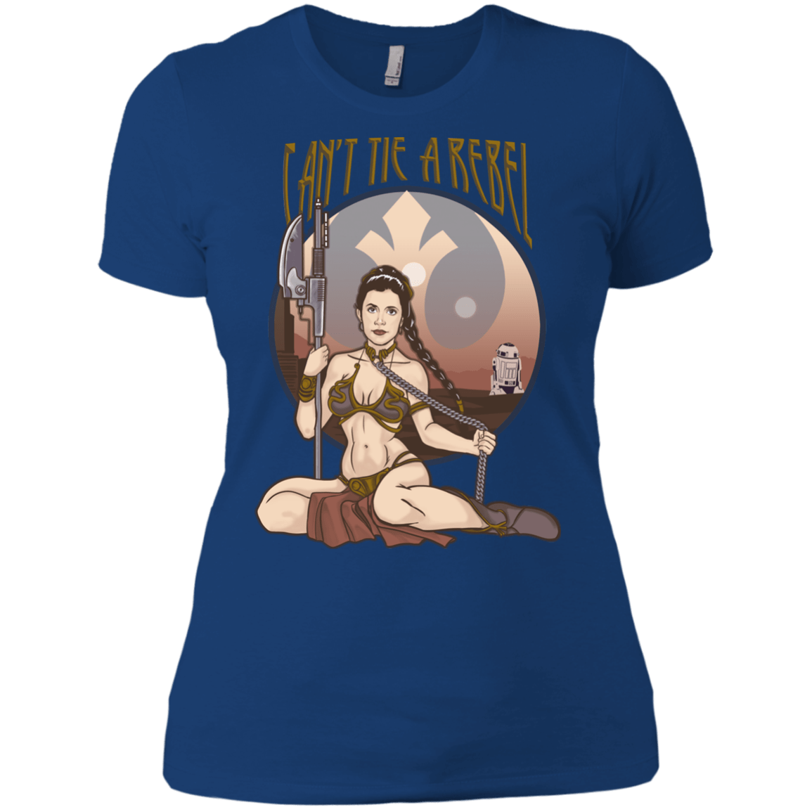 T-Shirts Royal / X-Small Can't Tie a Rebel Women's Premium T-Shirt